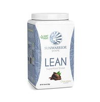 Sunwarrior Lean Meal, Protein Superfood Shake Meal Replacement Organic Protein Supplement, Chocolate Flavor, 720gm