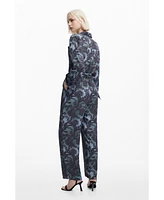 Desigual Women's Flowy printed jumpsuit