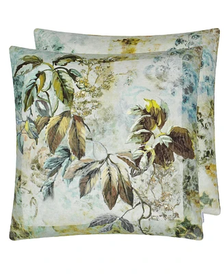 Designers Guild Jangal Ecru Linen Decorative Pillow