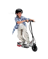 Razor E125 Kids Ride On 24V Motorized Electric Powered Scooters, Black (2 Pack)