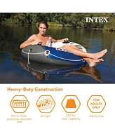 Intex River Run Inflatable Double Rider Tube & 2 River Run Single Water Floats