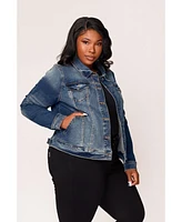 Slink Jeans Plus Denim Jacket