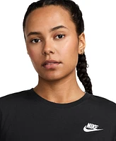 Nike Sportswear Club Women's Cotton Long-Sleeve T-Shirt