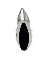 Guess Women's Narissa Pointy Toe Western Heeled Scrunch Booties