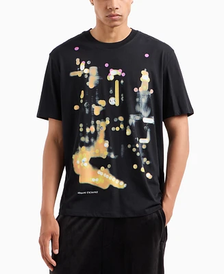 A|X Armani Exchange Men's City Lights Graphic T-Shirt