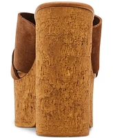 Steve Madden Women's Saffron Platform Cork Dress Sandals