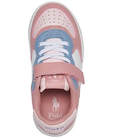 Polo Ralph Lauren Toddler Girls Masters Court Fastening Strap Casual Sneakers from Finish Line