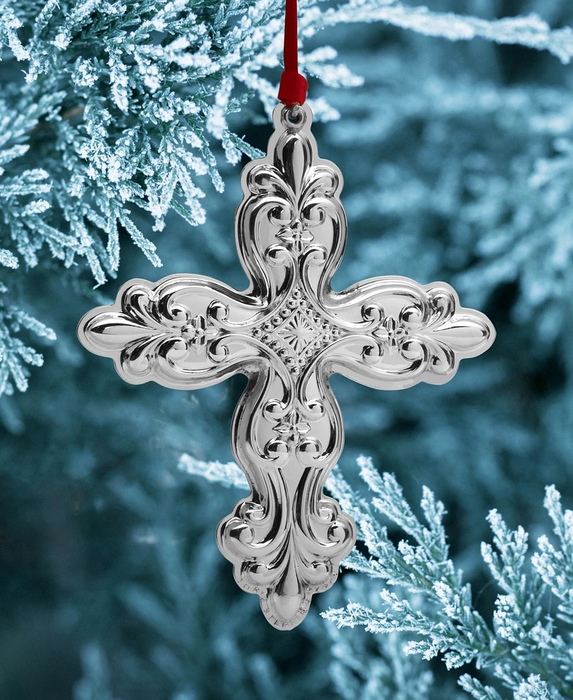 Towle 2024 Sterling Old Master Cross Ornament, 32nd Edition Mall of