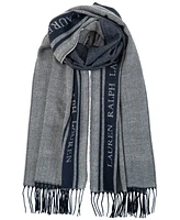 Lauren Ralph Lauren Logo Border Scarf