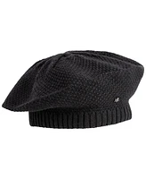 Lauren Ralph Core Textured Knit Beret Hat