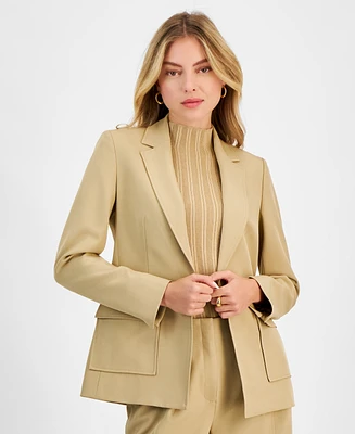 Bar Iii Women's One-Button Blazer, Exclusively at Macy's