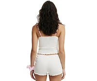 Cotton On Women's Pointelle Picot Sleep Short