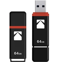 Kodak USB2.0 K100 64GB Flash Drive (20-pack)