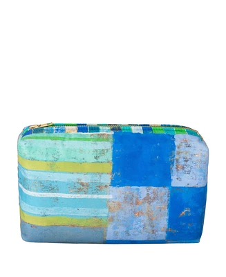 Designers Guild Achara Azure Toiletry Bag