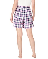 Dreams & Co. Women's Plus Flannel Pajama Short