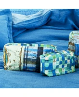 Designers Guild Achara Azure Toiletry Bag