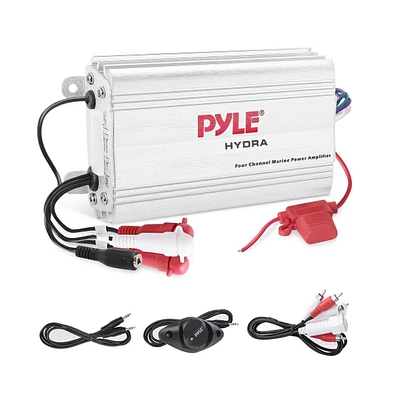 Pyle 4-Ch. Waterproof Marine Amplifier, 1200 Watt, MP3/iPod Compatible