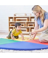 ECR4Kids SoftZone All-Around Activity Mat, Assorted, 4-Piece