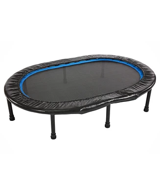 Stamina Products Stamina Oval Fitness Rebounder Trampoline for Home Gym Cardio Exercise Workouts