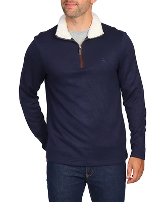 Men's Sherpa Trimmed Quarter Zip