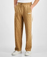 Guess Men's 4G Mojo Wide Leg Jogger Pants