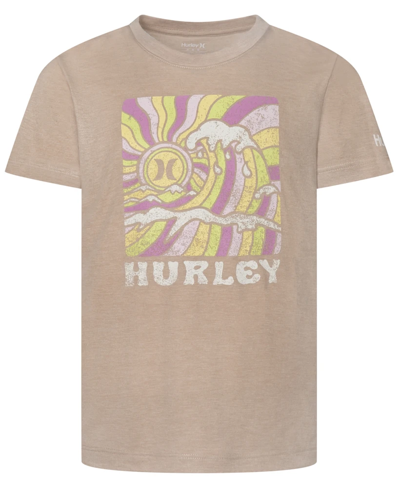 Hurley Big Girls Big Wave Short Sleeve Tee