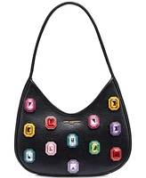 Karl Lagerfeld Paris Desi Small Leather Hobo