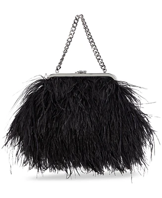 Lauren Ralph Lauren Hollie Small Feather Clutch