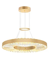 Cwi Lighting 4" Metal Bjoux Led Chandelier