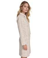 Calvin Klein Women's Tweed Sheath Jacket-Top Dress