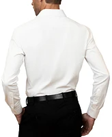 Tayion Collection Men's Slim-Fit Dobby Dress Shirt