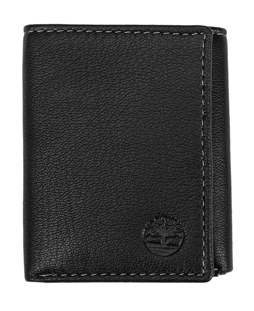 Timberland Men's Blix Slimfold Leather Wallet