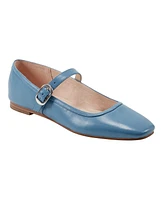 Marc Fisher Ltd Women's Garissa Square Toe Dress Ballet Flats