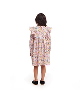 Andy & Evan Toddler Girls Toddler/Child Oatmeal Heather Printed Jersey Dress