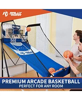 Lancaster Gaming Company Rally and Roar Premium Home Dual Shot Basketball Game