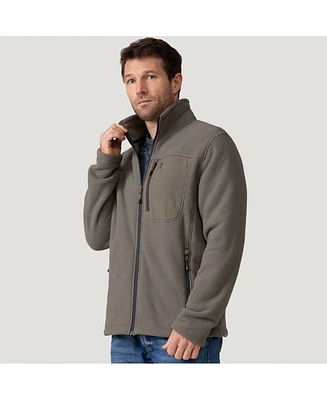 Free Country Men's Dire Wolf Ii Grid Fleece Jacket