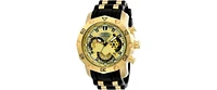 Invicta Men's 23427 Pro Diver Quartz Multifunction Gold Dial Watch