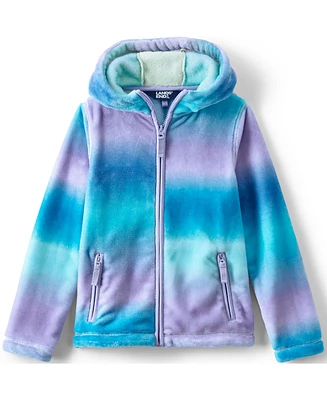 Lands' End Girls Softest Fleece Hoodie