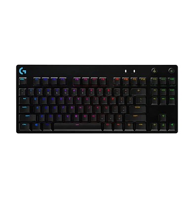 Logitech G Pro Series Tenkeyless Mechanical Gaming Keyboard with Gx Clicky Switches