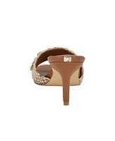 Guess Women's Weekful Embellished Mid Heel Sandals