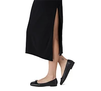 French Connection Women's Cosysoft Side-Slit Midi Dress