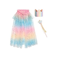 Sweet Wink Girls Pastel Rainbow Dress Up Kit