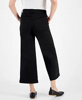 Style & Co Women's High-Rise Wide-Leg Crop Jeans, Created for Macy's