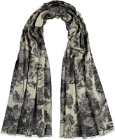 Fraas Digital Floral Print Scarf