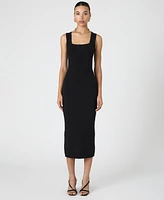 French Connection Women's Mozza Cotton Square-Neck Dress