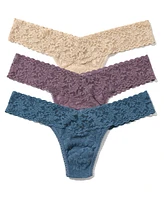 Hanky Panky Women's Holiday 3 Pack Low Rise Thong Underwear