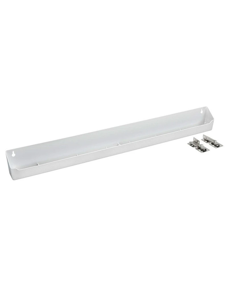 Rev-a-Shelf 30'' Kitchen Tip Out Tray Polymer, Plastic, White, Ld-6591-30-11-1