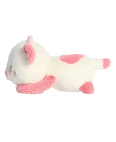 Aurora Medium Katelyn Cow Too Cute Playful Plush Toy Pink 12"