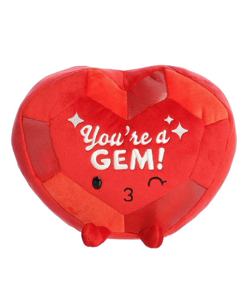 Aurora Small You're A Gem Just Sayin' Witty Plush Toy Red 9"