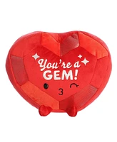 Aurora Small You're A Gem Just Sayin' Witty Plush Toy Red 9"